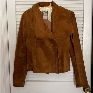 Bb dakota sueded leather jacket